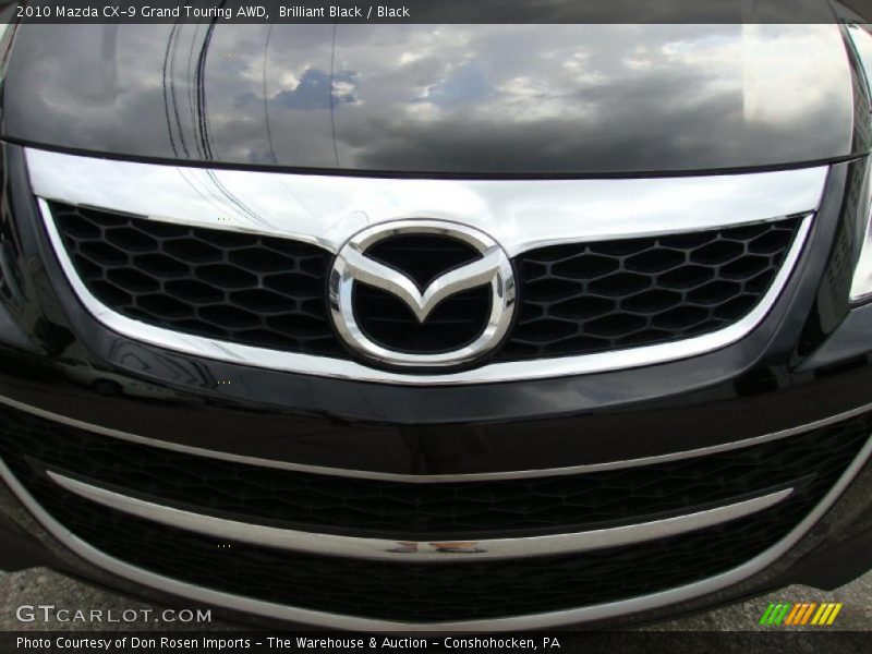 Brilliant Black / Black 2010 Mazda CX-9 Grand Touring AWD