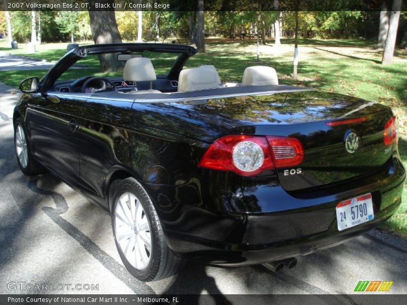 Black Uni / Cornsilk Beige 2007 Volkswagen Eos 2.0T
