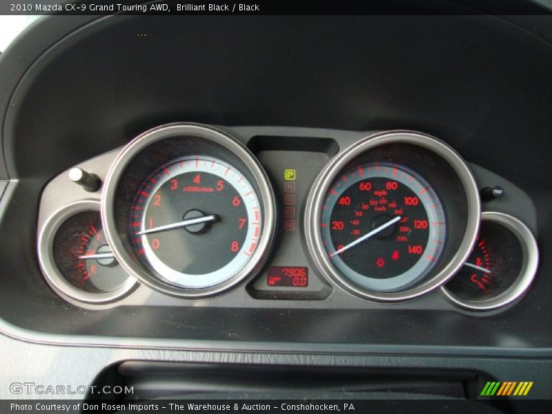 2010 CX-9 Grand Touring AWD Grand Touring AWD Gauges