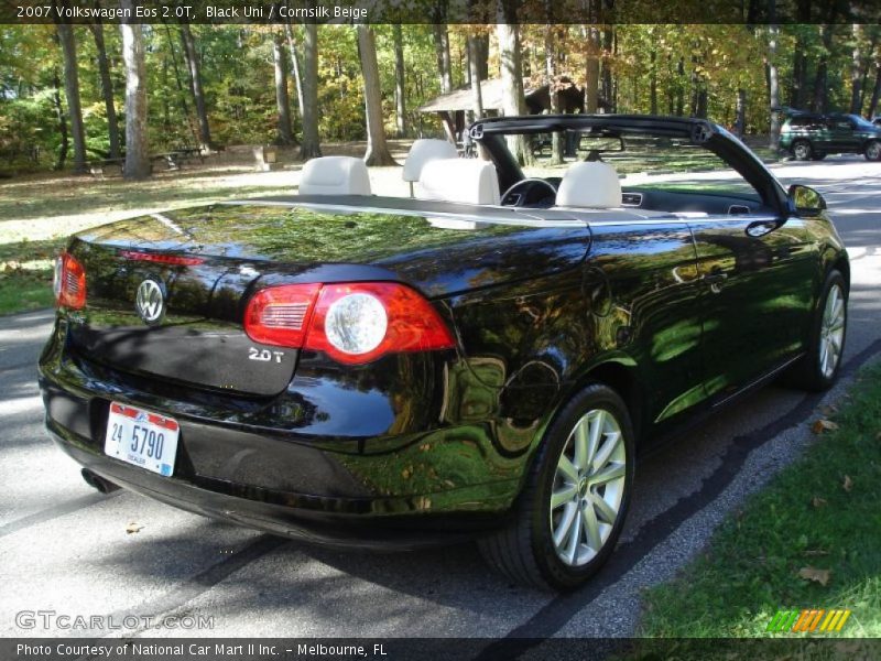 Black Uni / Cornsilk Beige 2007 Volkswagen Eos 2.0T
