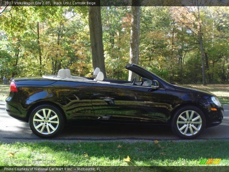 Black Uni / Cornsilk Beige 2007 Volkswagen Eos 2.0T