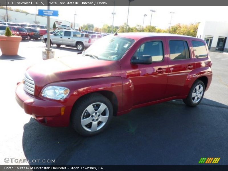 Crystal Red Metallic Tintcoat / Ebony 2011 Chevrolet HHR LS