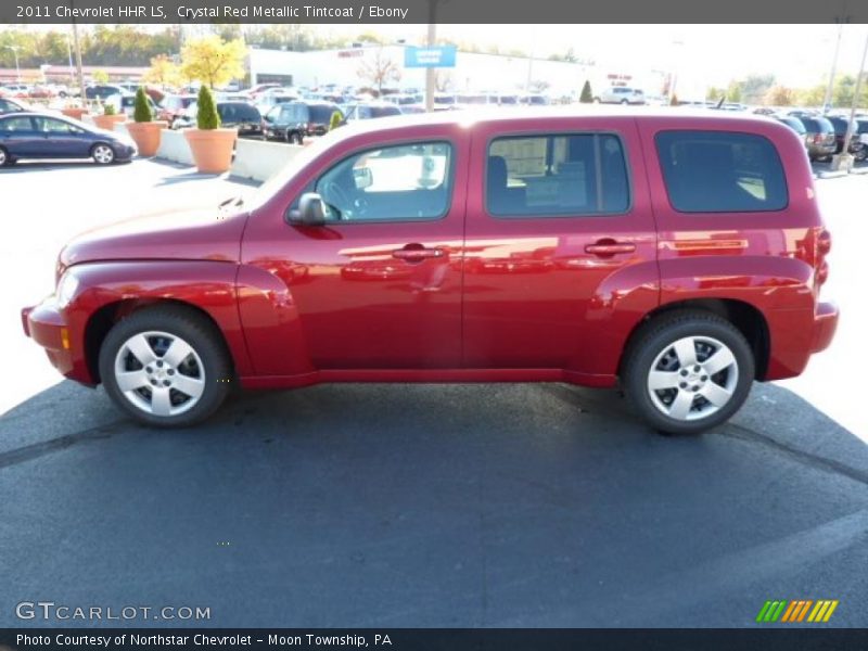 Crystal Red Metallic Tintcoat / Ebony 2011 Chevrolet HHR LS