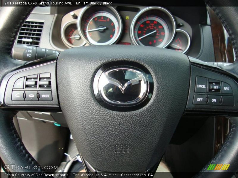 Controls of 2010 CX-9 Grand Touring AWD