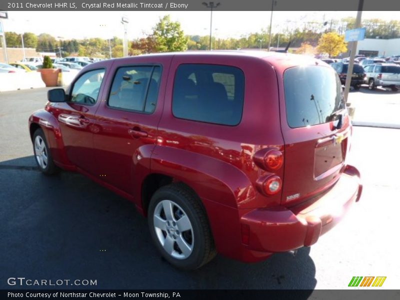 Crystal Red Metallic Tintcoat / Ebony 2011 Chevrolet HHR LS