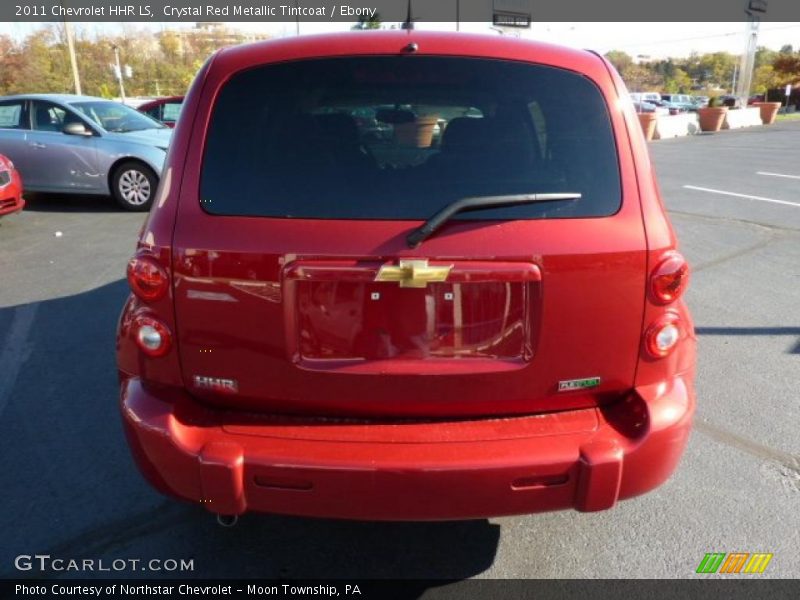 Crystal Red Metallic Tintcoat / Ebony 2011 Chevrolet HHR LS