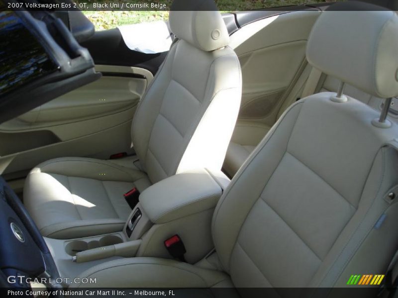 Black Uni / Cornsilk Beige 2007 Volkswagen Eos 2.0T