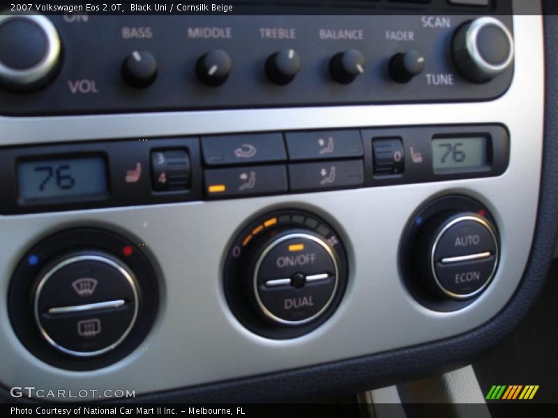 Black Uni / Cornsilk Beige 2007 Volkswagen Eos 2.0T