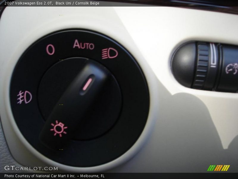 Black Uni / Cornsilk Beige 2007 Volkswagen Eos 2.0T