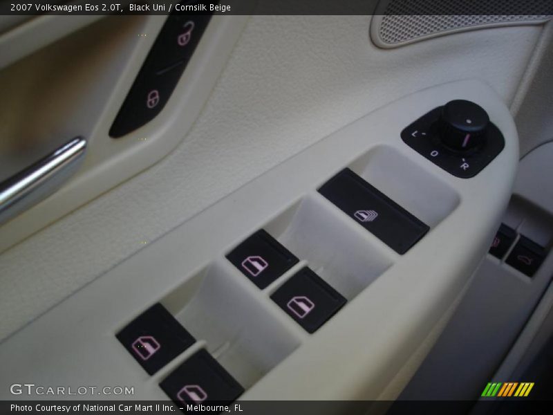 Black Uni / Cornsilk Beige 2007 Volkswagen Eos 2.0T