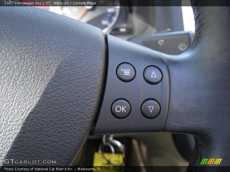 Black Uni / Cornsilk Beige 2007 Volkswagen Eos 2.0T