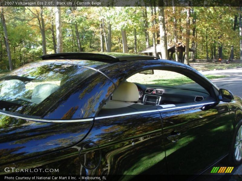 Black Uni / Cornsilk Beige 2007 Volkswagen Eos 2.0T