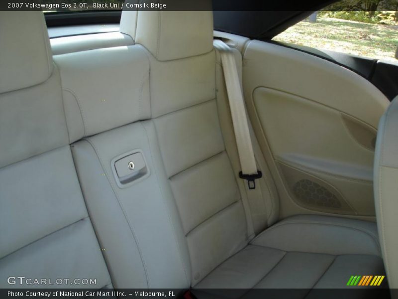 Black Uni / Cornsilk Beige 2007 Volkswagen Eos 2.0T