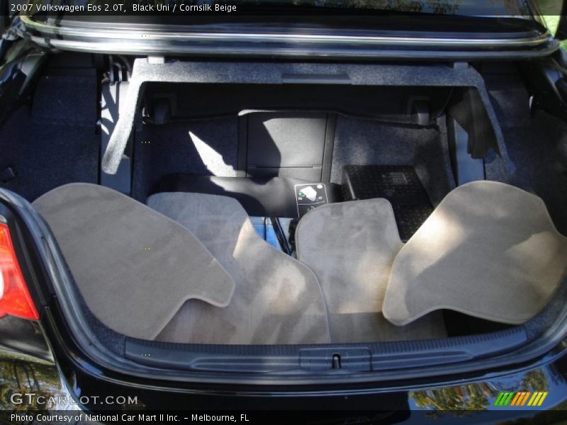 Black Uni / Cornsilk Beige 2007 Volkswagen Eos 2.0T