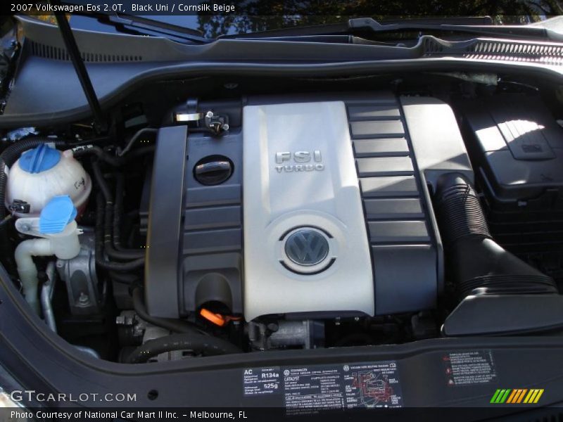  2007 Eos 2.0T Engine - 2.0 Liter Turbocharged DOHC 16-Valve 4 Cylinder