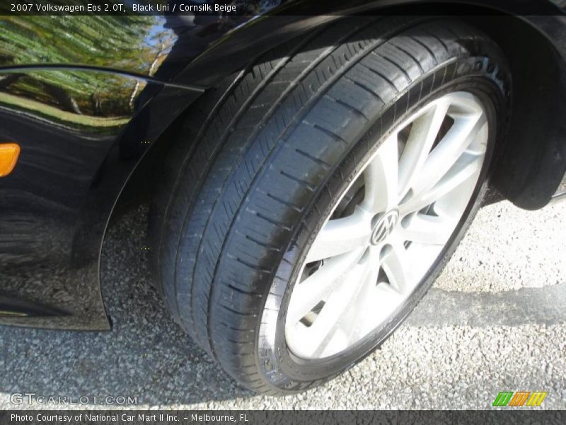 Black Uni / Cornsilk Beige 2007 Volkswagen Eos 2.0T