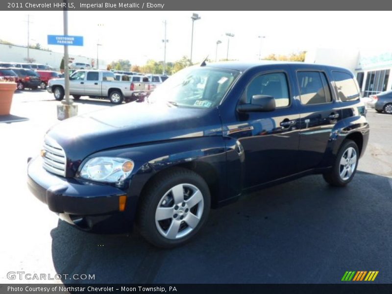 Imperial Blue Metallic / Ebony 2011 Chevrolet HHR LS