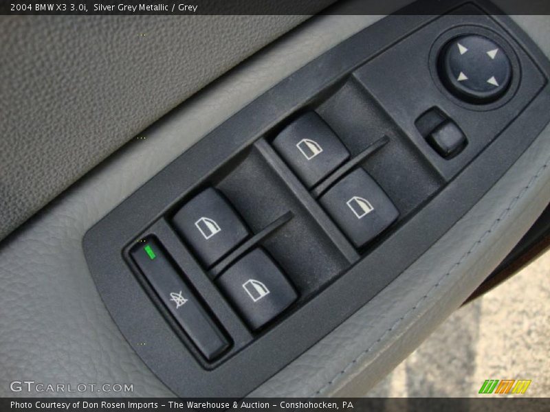 Silver Grey Metallic / Grey 2004 BMW X3 3.0i