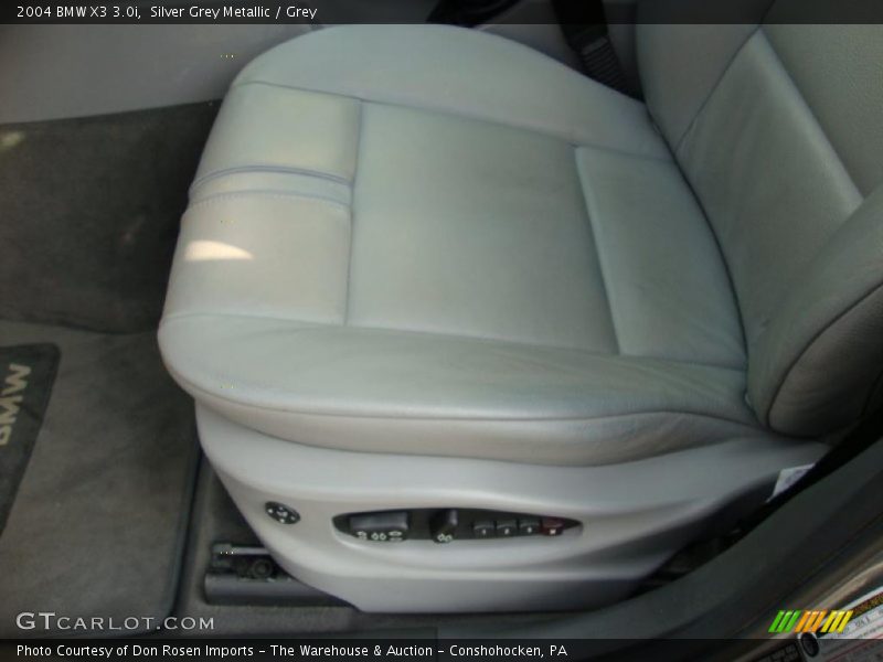 Silver Grey Metallic / Grey 2004 BMW X3 3.0i