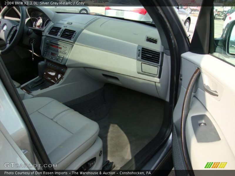 Silver Grey Metallic / Grey 2004 BMW X3 3.0i