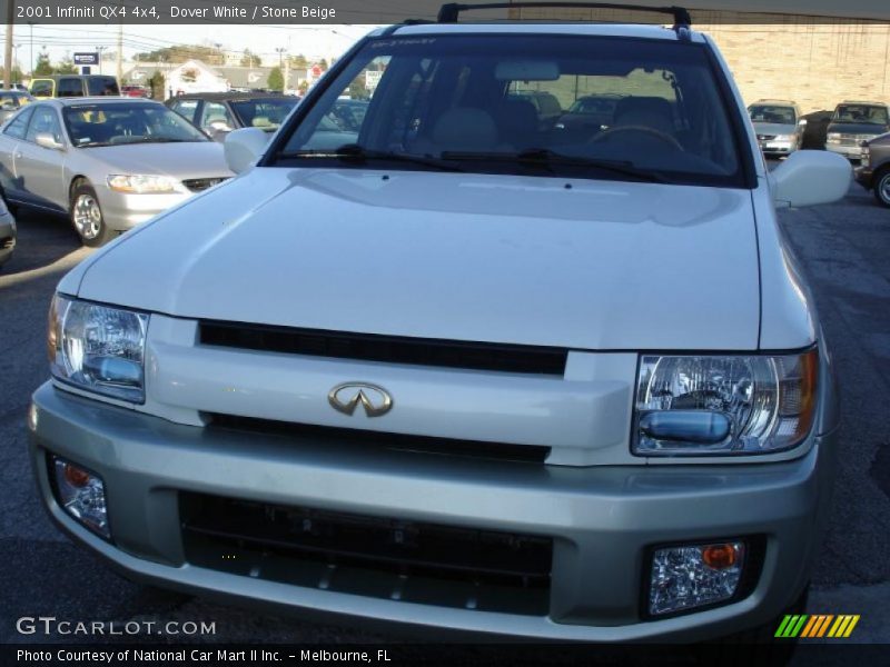 Dover White / Stone Beige 2001 Infiniti QX4 4x4