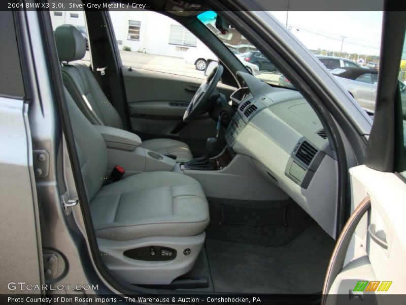 Silver Grey Metallic / Grey 2004 BMW X3 3.0i