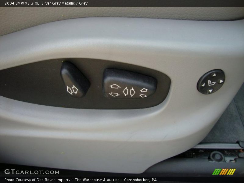 Silver Grey Metallic / Grey 2004 BMW X3 3.0i