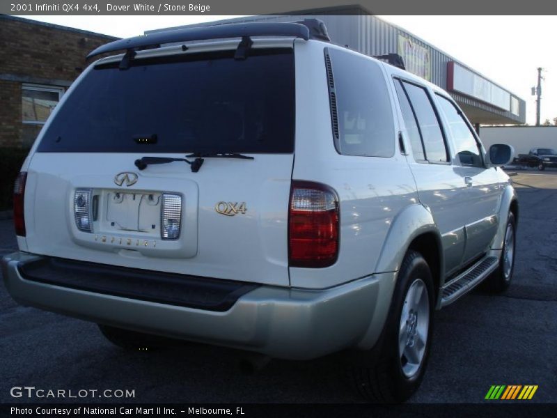Dover White / Stone Beige 2001 Infiniti QX4 4x4