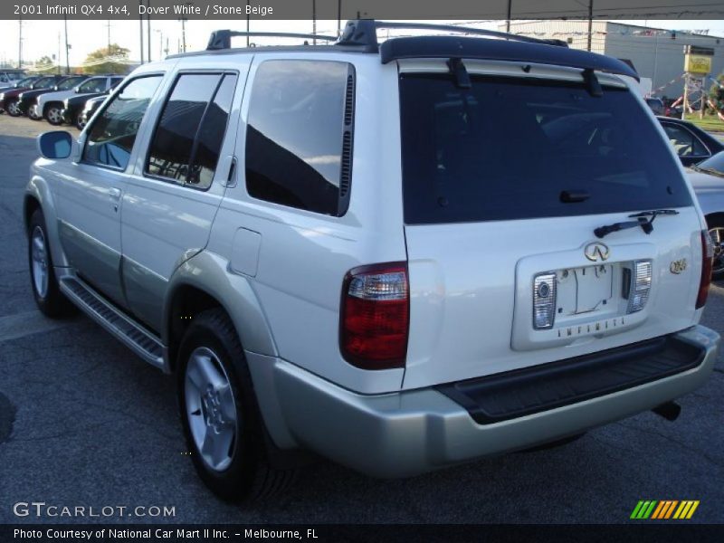 Dover White / Stone Beige 2001 Infiniti QX4 4x4