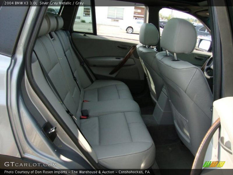 Silver Grey Metallic / Grey 2004 BMW X3 3.0i