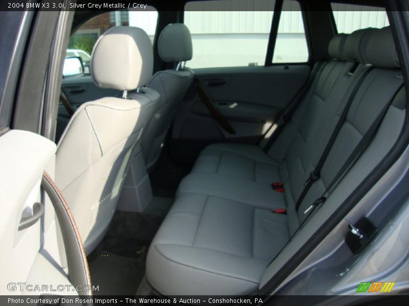 Silver Grey Metallic / Grey 2004 BMW X3 3.0i