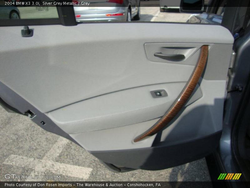 Silver Grey Metallic / Grey 2004 BMW X3 3.0i