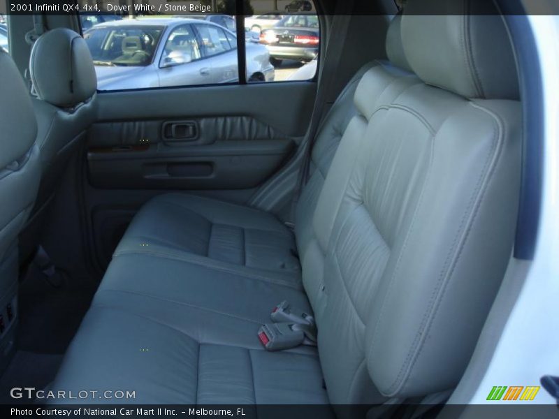 Dover White / Stone Beige 2001 Infiniti QX4 4x4