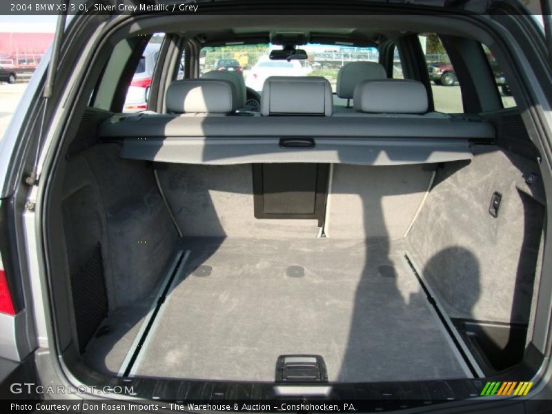Silver Grey Metallic / Grey 2004 BMW X3 3.0i