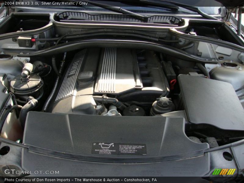 Silver Grey Metallic / Grey 2004 BMW X3 3.0i