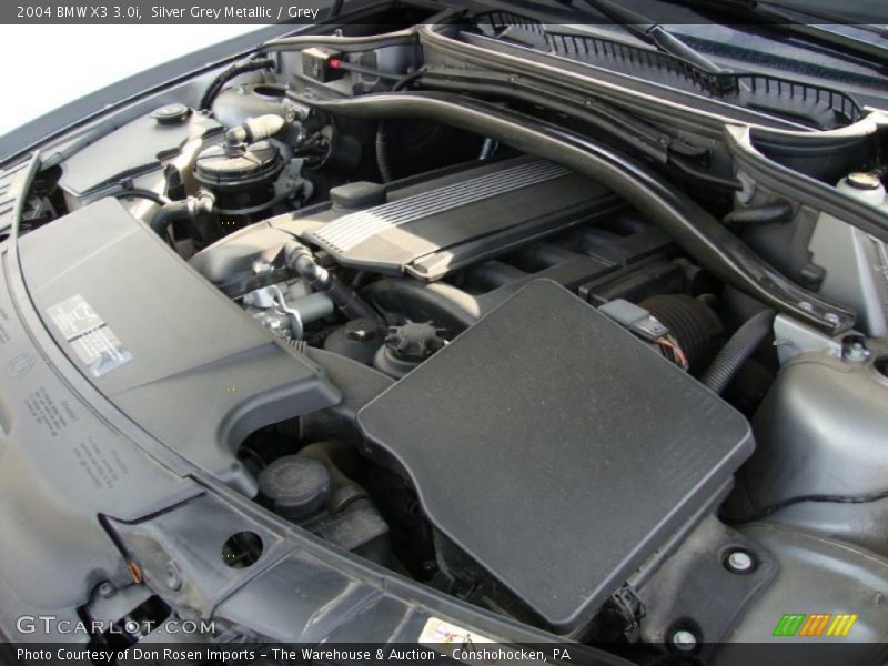 Silver Grey Metallic / Grey 2004 BMW X3 3.0i