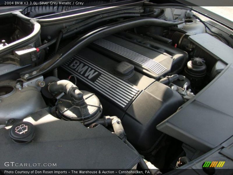 Silver Grey Metallic / Grey 2004 BMW X3 3.0i