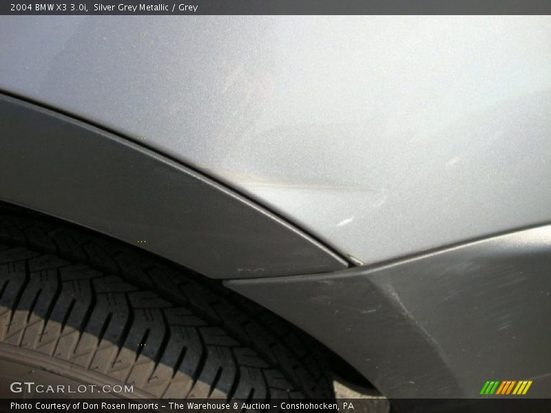 Silver Grey Metallic / Grey 2004 BMW X3 3.0i