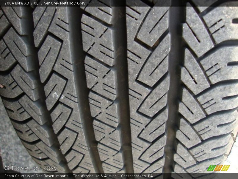 Silver Grey Metallic / Grey 2004 BMW X3 3.0i