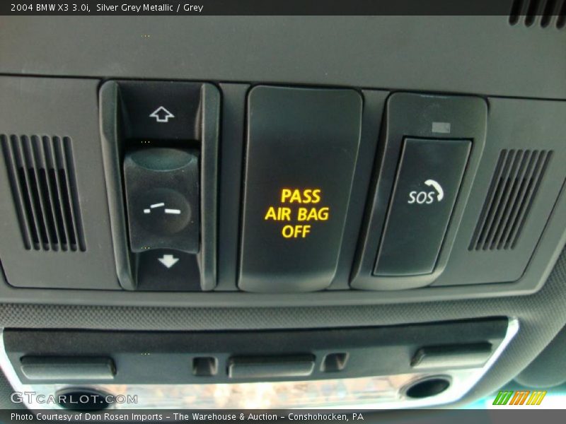 Silver Grey Metallic / Grey 2004 BMW X3 3.0i