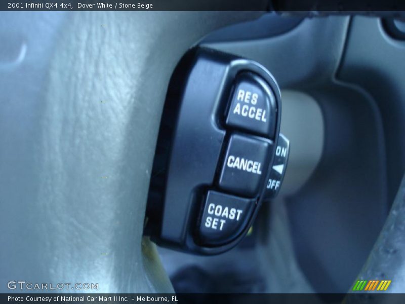 Dover White / Stone Beige 2001 Infiniti QX4 4x4