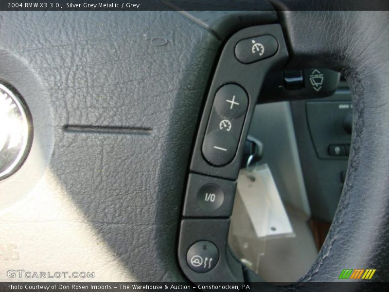 Silver Grey Metallic / Grey 2004 BMW X3 3.0i
