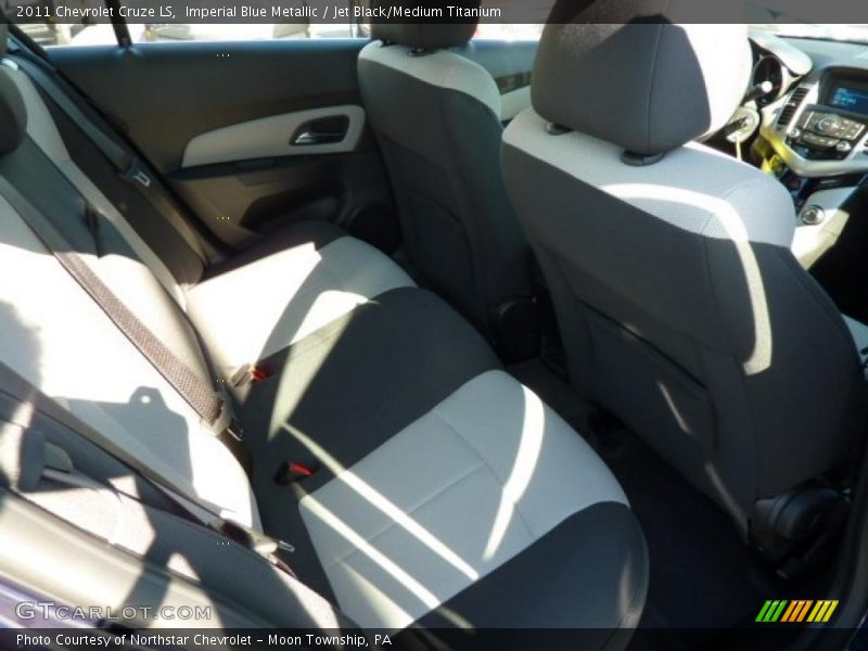 Imperial Blue Metallic / Jet Black/Medium Titanium 2011 Chevrolet Cruze LS