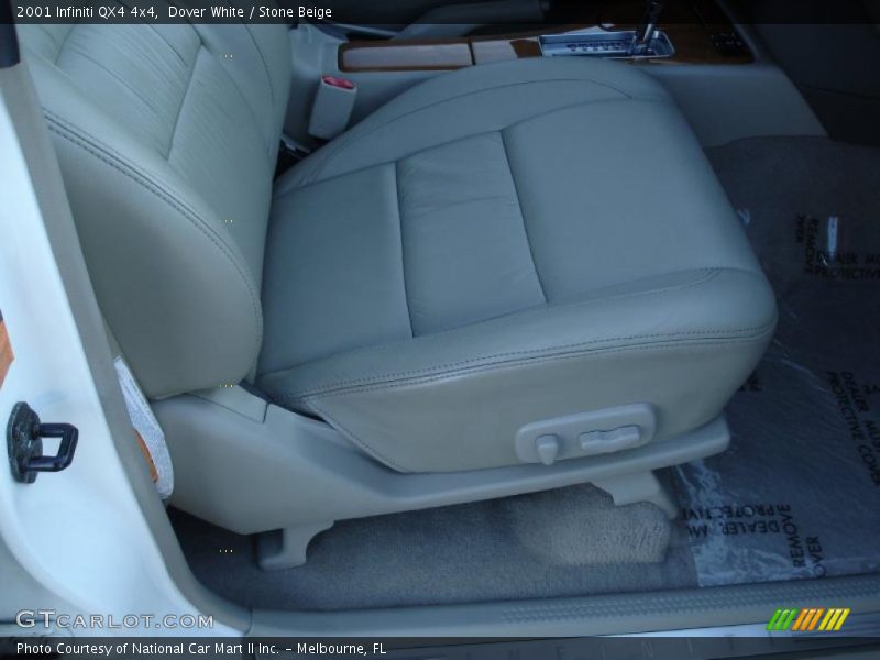 Dover White / Stone Beige 2001 Infiniti QX4 4x4
