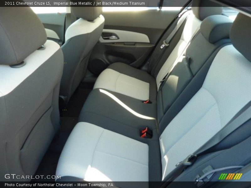 Imperial Blue Metallic / Jet Black/Medium Titanium 2011 Chevrolet Cruze LS