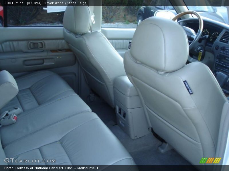 Dover White / Stone Beige 2001 Infiniti QX4 4x4