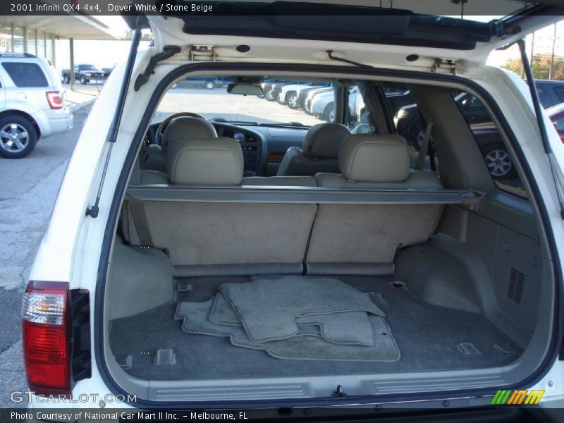 Dover White / Stone Beige 2001 Infiniti QX4 4x4