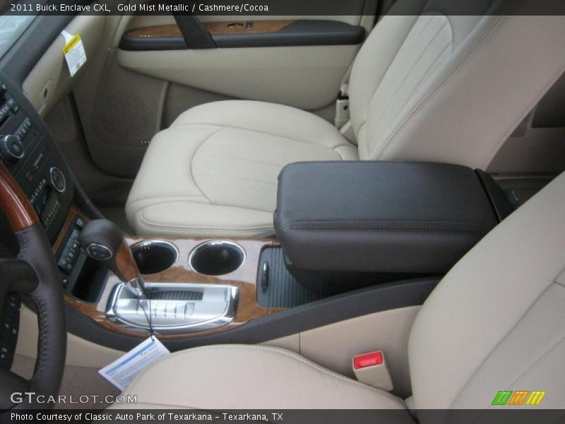 Gold Mist Metallic / Cashmere/Cocoa 2011 Buick Enclave CXL
