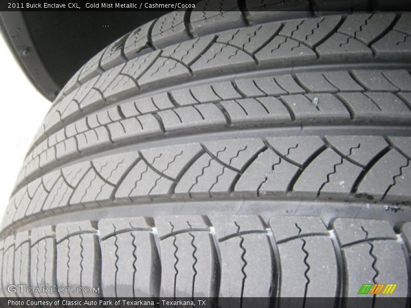 Gold Mist Metallic / Cashmere/Cocoa 2011 Buick Enclave CXL