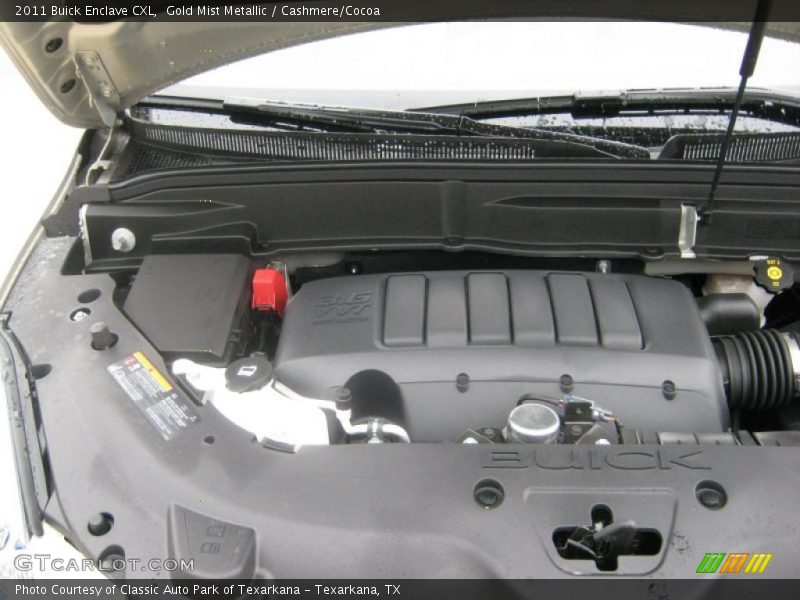 Gold Mist Metallic / Cashmere/Cocoa 2011 Buick Enclave CXL